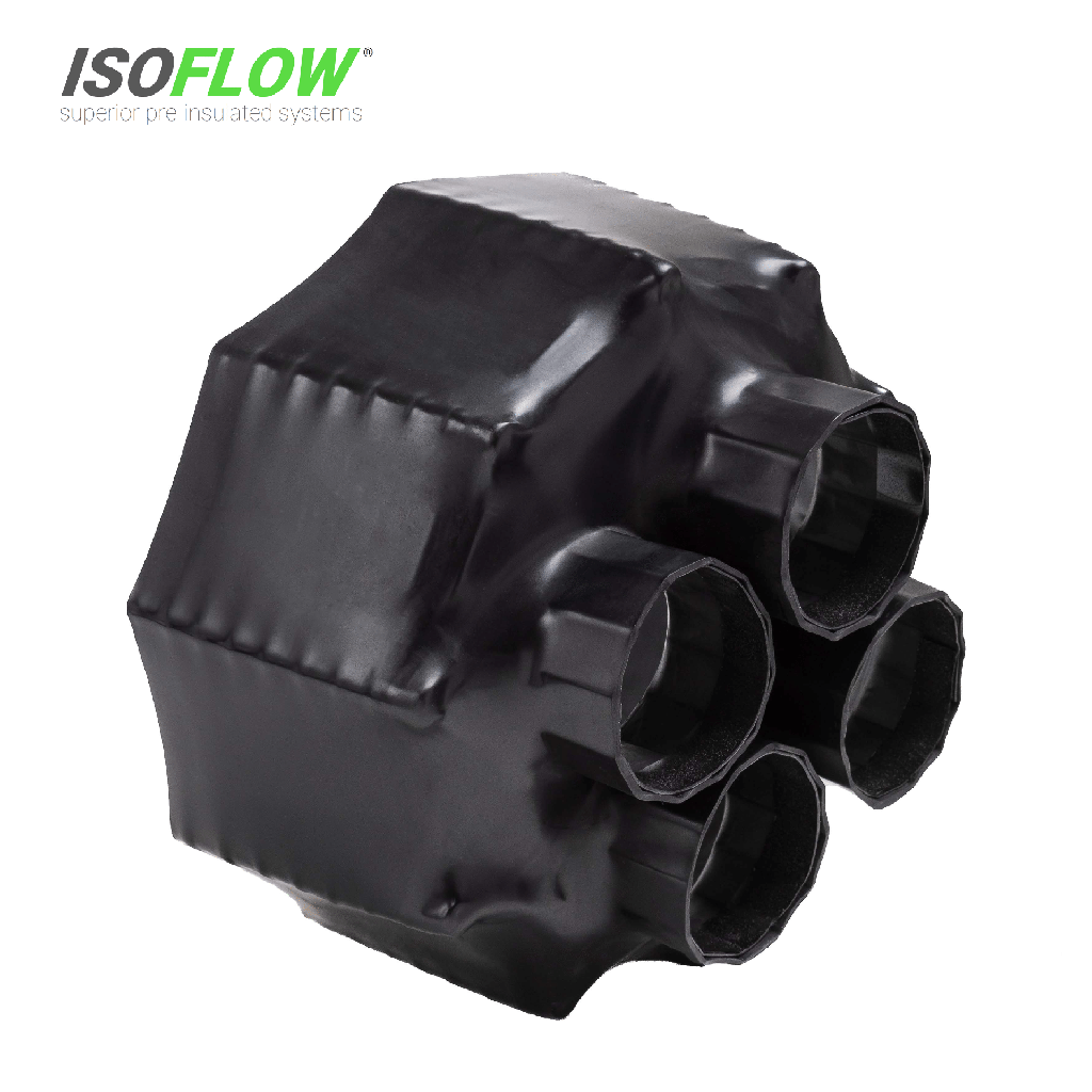 [IF.HECQ] HECQ Heatshrink End Cap: Duct 215/80, Pipe 50/18mm