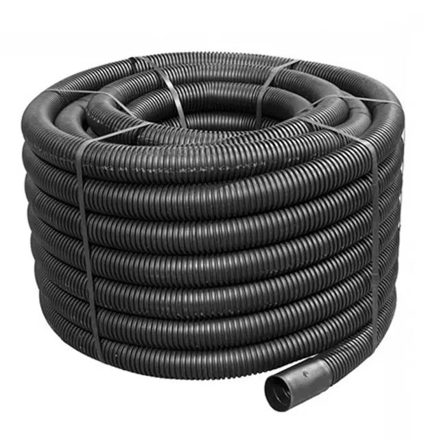 [ED63] - 63mm (50mm ID) Smooth Bore Electrical Duct - 50m Coil With Drawcord