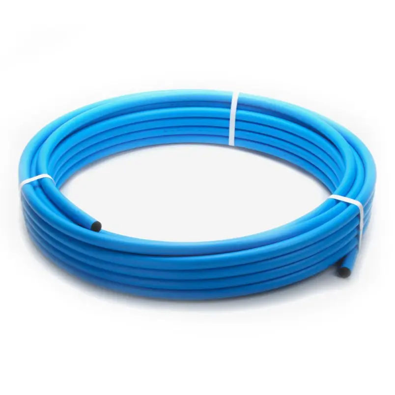 MDPE Water Pipe: 63mm x 50m Coil/ BLUE 12.5 bar/ PE80/ SDR11