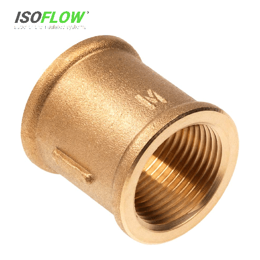 [IF.SL1.25] Female thread straight coupling 1 1/4"