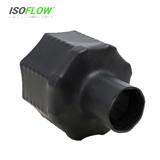 [IF.HEC160S] HEC160S Heatshrink End Cap: Duct 185/90, Pipe 67/30mm